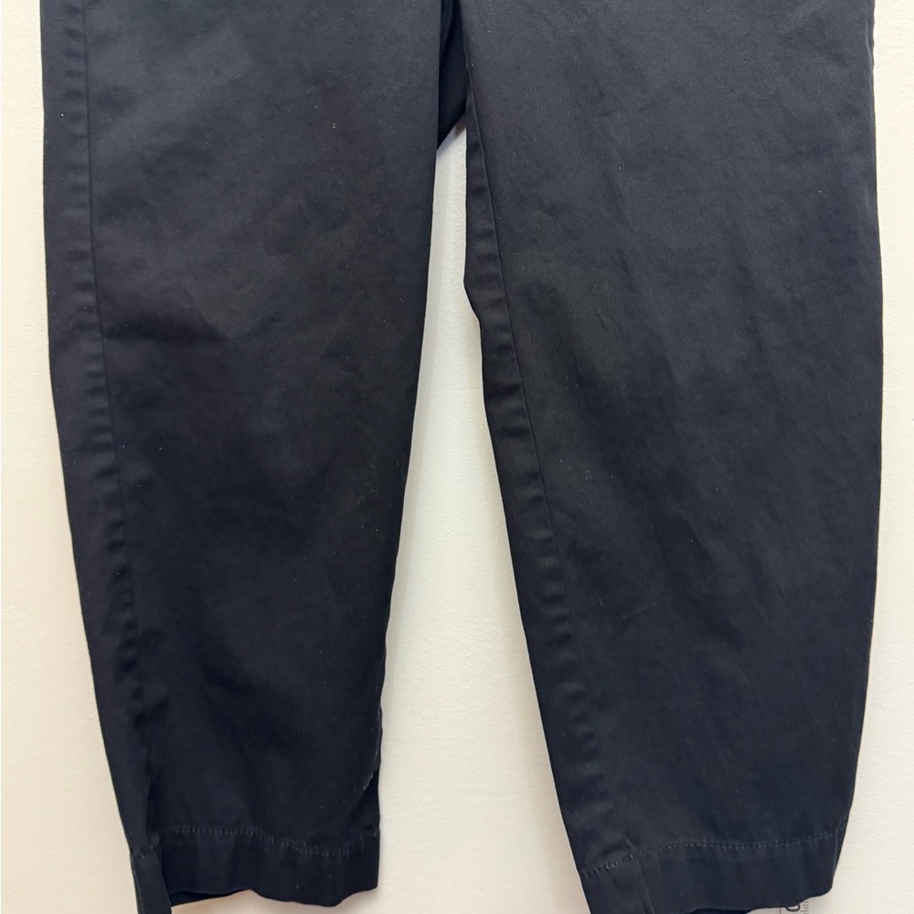 LOFT Outlet Womens 6P Navy Capri Pants Petite Cotton Stretch - Picture 3 of 5
